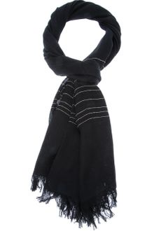 Giorgio Armani Embellished Scarf - Lyst