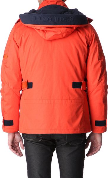 hugo boss mens padded jacket