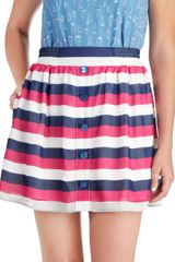 ModCloth Freesia Fields Skirt