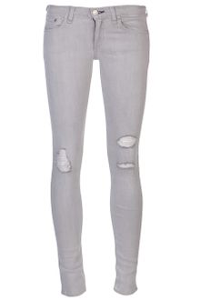 Rag & Bone Destroyed Skinny Jean - Lyst