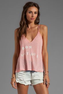 Wildfox Couture Bon Voyage Paradise Cami in Pink - Lyst