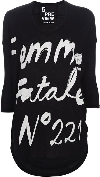 5preview Printed Top - Lyst