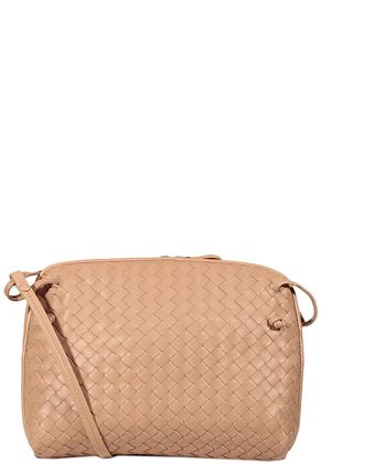 Bottega Veneta Squared Flat Woven Shoulder Bag - Lyst