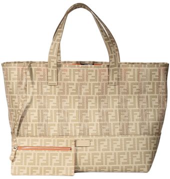Fendi Pierced Shopping Bag - Lyst