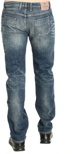 Gucci Regular Stretch Denim Used - Lyst