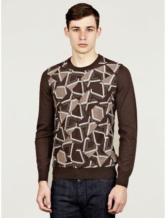 Maison Martin Margiela Patchwork Woollen Knit - Lyst