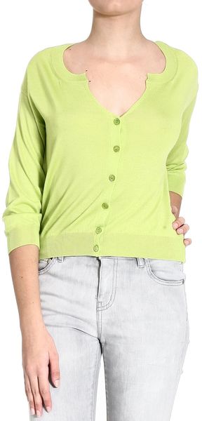Moschino Button Up Cardigan - Lyst