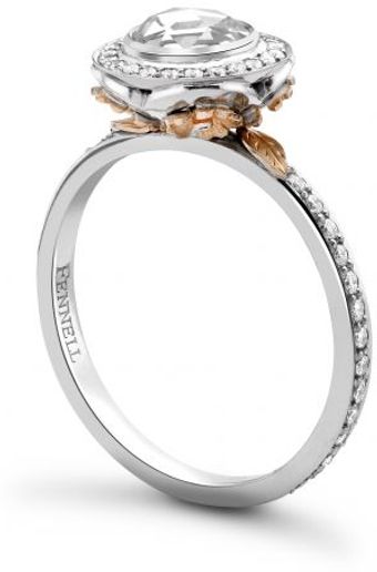 Theo Fennell Wild Rose Diamond Tryst Ring - Lyst