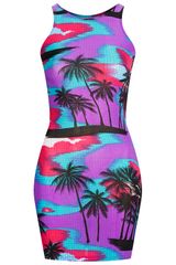 Topshop Miami Mini Dress By Kuccia