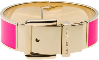 Michael Kors Buckle Enamel Bracelet - Lyst
