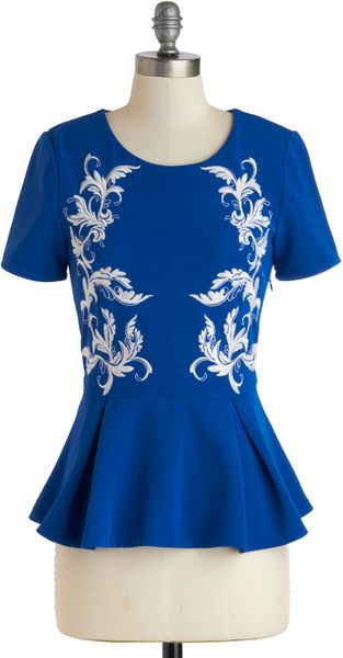 ModCloth Gliding On Style Top - Lyst