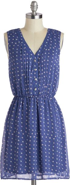 ModCloth Composed As A Rose Dress - Lyst
