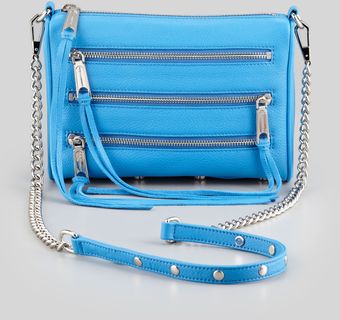 Rebecca Minkoff Mini 5zip Crossbody Bag - Lyst