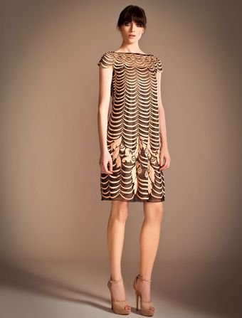 Temperley London Wave Embroidery Dress - Lyst