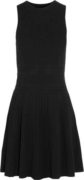 Theory Chloh Textured Stretch Knit Dress - Lyst