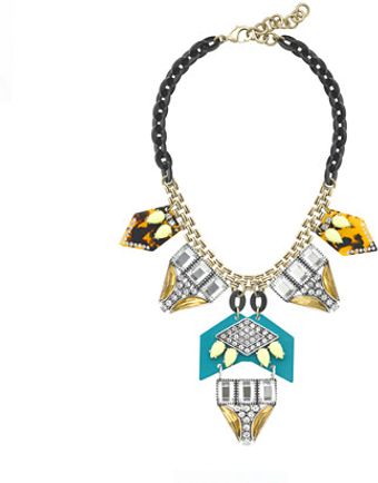 J.Crew Lulu Frost For Jcrew Seascape Statement Necklace - Lyst