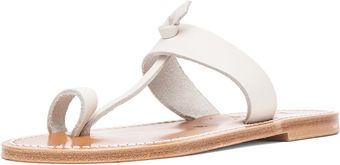 K. Jacques Ganges Linen Flip Flop - Lyst
