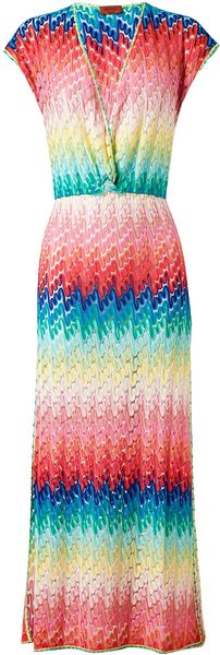 Missoni Knitted Crochet Coverup - Lyst