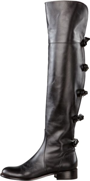 valentino flat boot