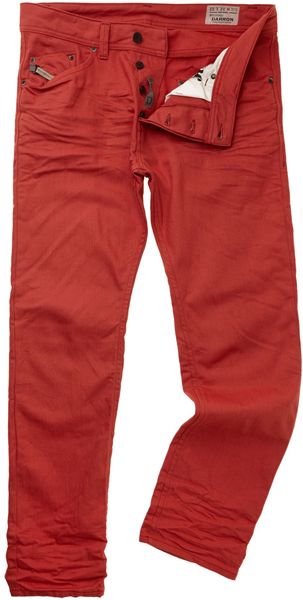 Diesel Darron 8qu Tapered Jeans - Lyst