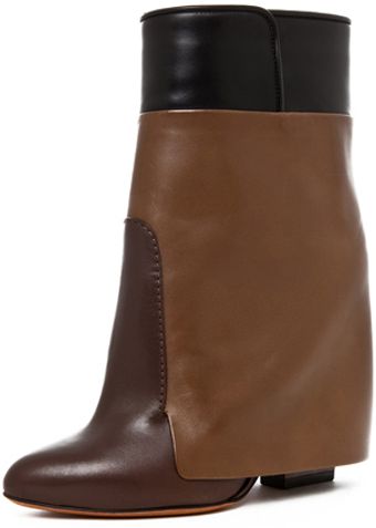 Givenchy Podium Bootie in Brown - Lyst