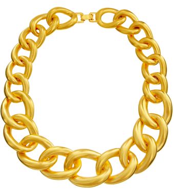 Kenneth Jay Lane Chunky Chain Link Necklace - Lyst