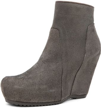 Rick Owens Wedge in Gray - Lyst