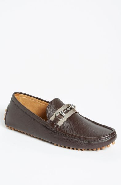 Gucci Damo Driving Shoe in Brown for Men (cocoa) | Lyst