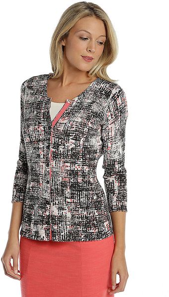 Nic + Zoe This That Reversible Cardy - Lyst