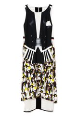 Clover Canyon Soft Suiting Black Tie Event Dress