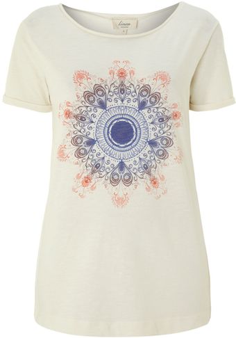 Linea Weekend Ladies Mosaic Placement Tee - Lyst