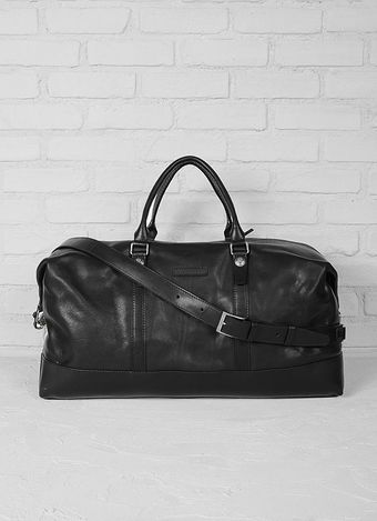 John Varvatos Skull Duffel with Chain Detail - Lyst