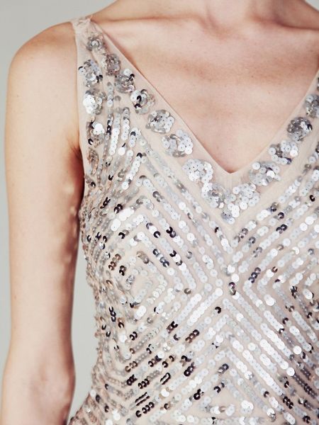 NWOT $198 Free People GOLD sequin tulle SHIMMY SHIMMY PARTY DRESS XS S M L