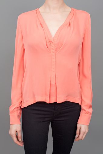 A.L.C. Park Blouse Sherbert - Lyst
