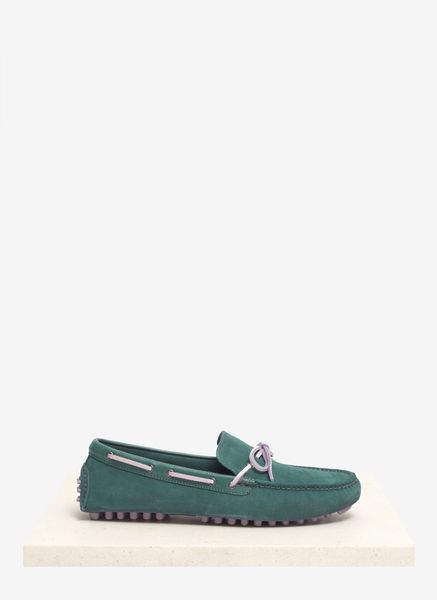 Cole Haan Air Grant Driving Moccasin Shoes in Green for Men