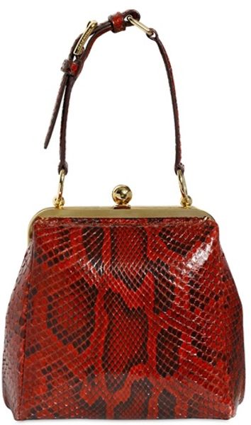 dolce and gabbana python bag