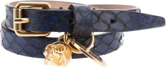 Alexander McQueen Wrap Around Skull Bracelet - Lyst