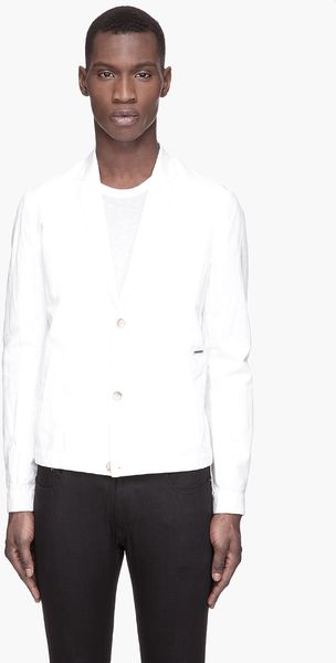 Billtornade Off White Three Button Steve Blazer - Lyst