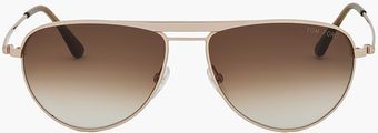 Tom Ford Gold Aviators - Lyst
