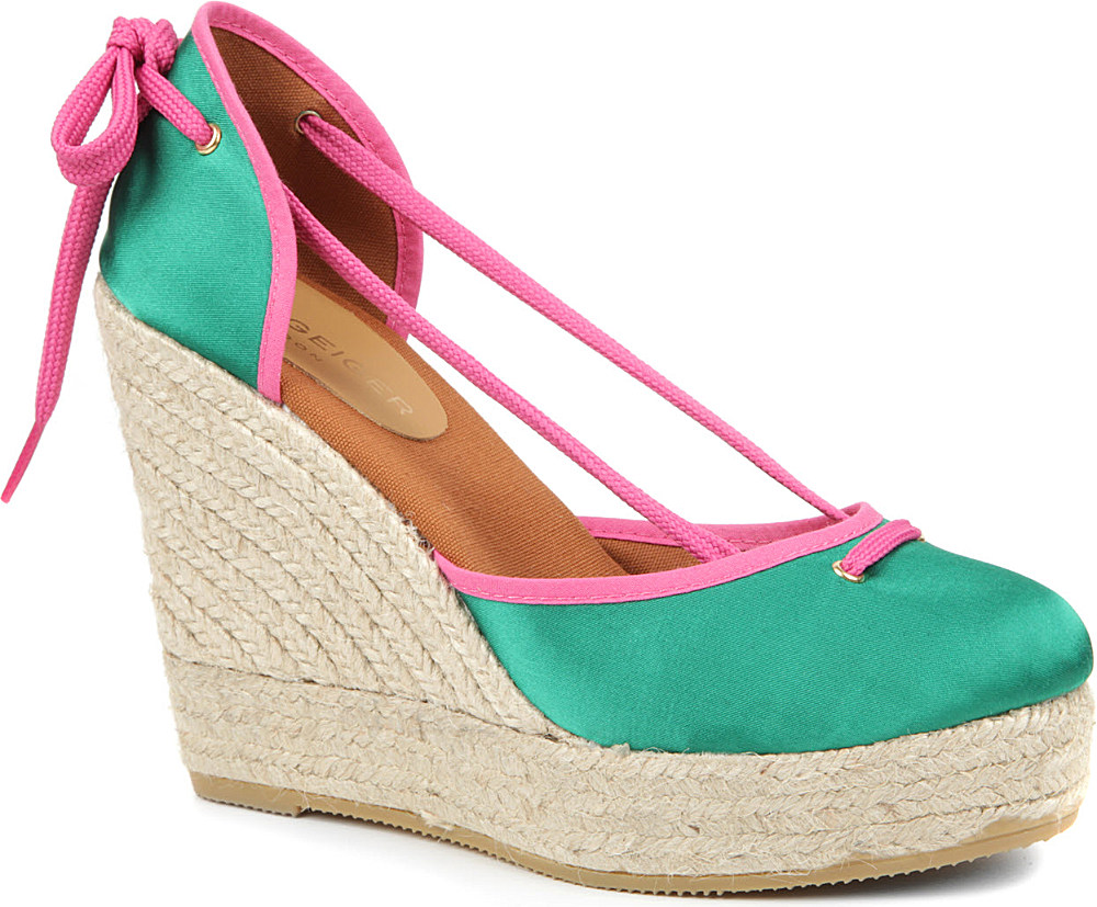 kurt geiger green heels