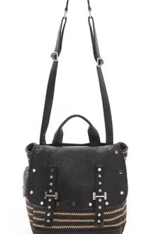 Rebecca Minkoff Woven Straw Logan Bag - Lyst