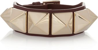 Valentino Rockstud Leather Bracelet - Lyst