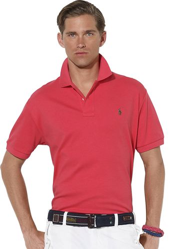 Polo Ralph Lauren Classicfit Shortsleeved Interlock Polo - Lyst