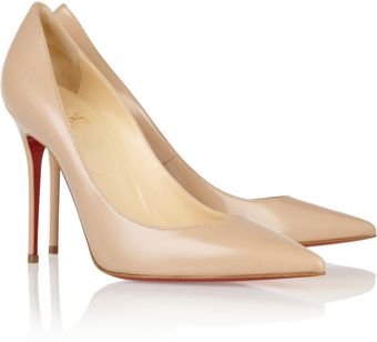 Christian Louboutin Décolleté 100 Leather Pumps - Lyst