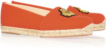 Christian Louboutin Galia Canvas Espadrilles - Lyst
