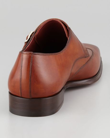 double monk strap magnanni