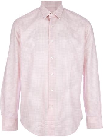 Lanvin Checked Shirt - Lyst