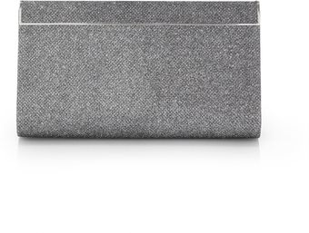 Jimmy Choo Cayla Glitter Clutch - Lyst