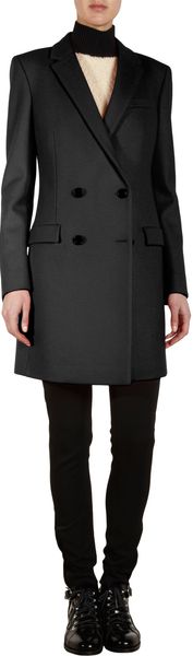 Balenciaga Doublebreasted Coat - Lyst