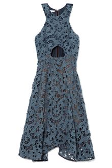 Carven Guipure Lace Cutout Dress - Lyst